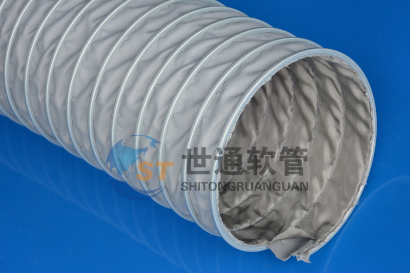 ST00387a軟管，耐高溫軟管,耐高溫風管,耐高溫伸縮管